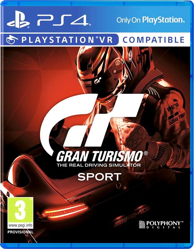 Игра для PS4 Gran Turismo Sport (поддержка VR)