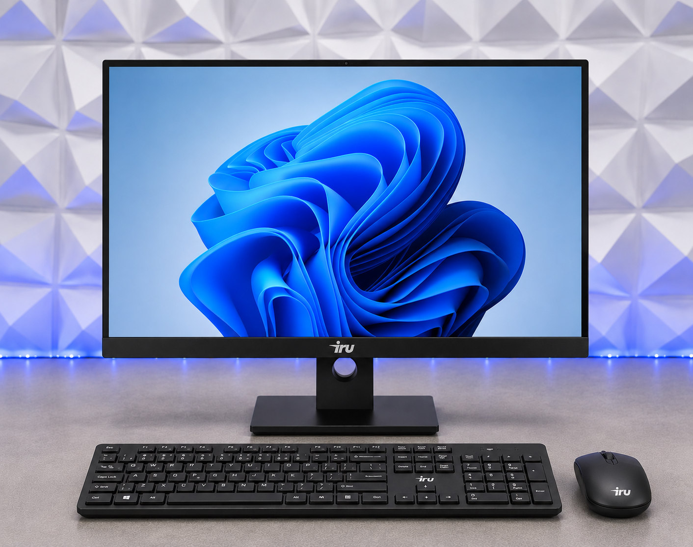Моноблок IRU P231 23.8" Full HD PS N5030/8Gb/SSD256Gb UHDG 605/noOS/черный 1920x1080 (Новый)