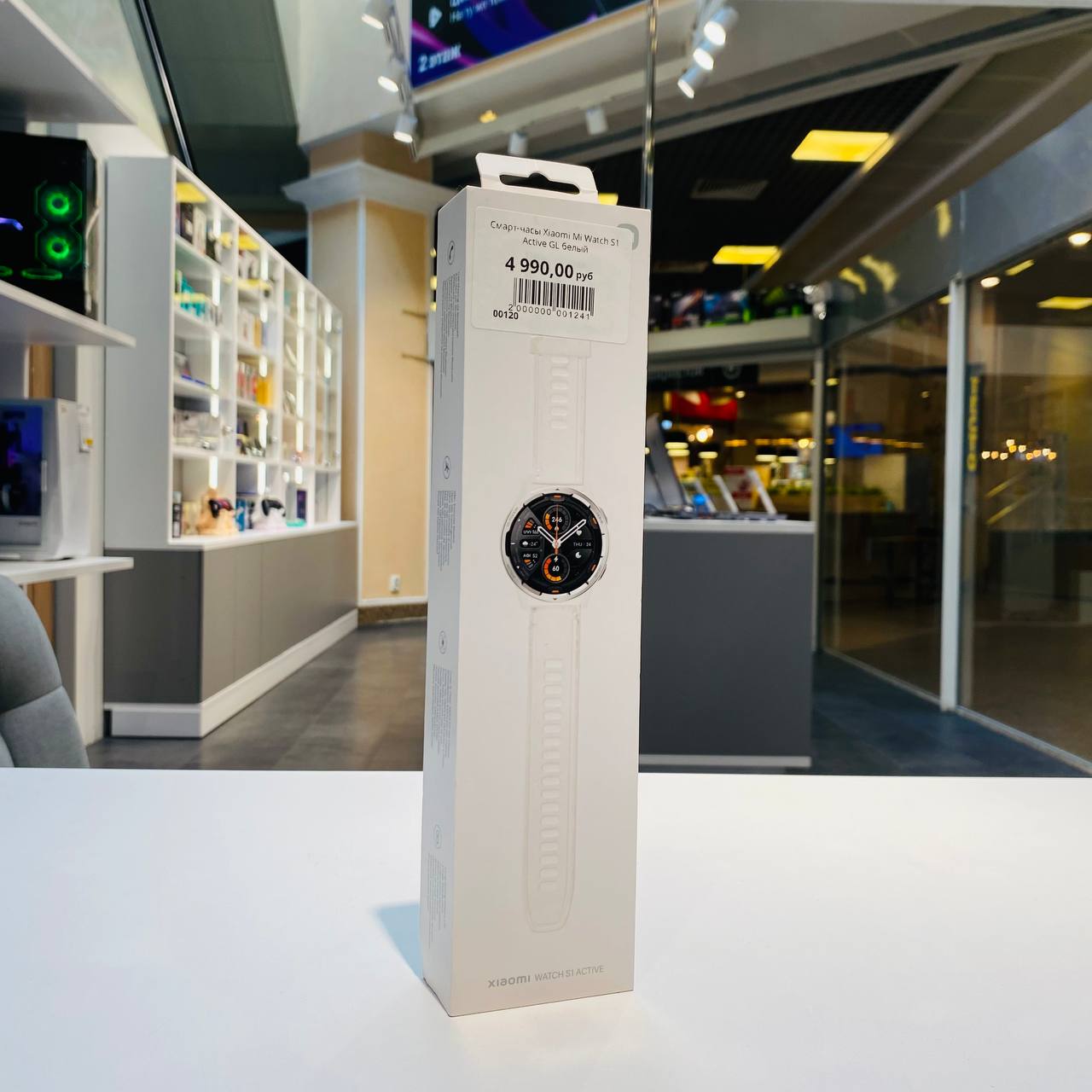 Смарт-часы Xiaomi Mi Watch S1 Active GL белый