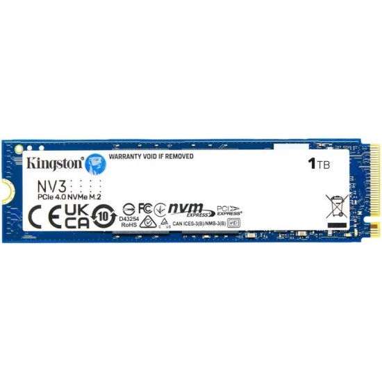 Накопитель SSD Kingston NV3 [SNV3S/1000G] 1000 ГБ M.2 NVMe (Новый)