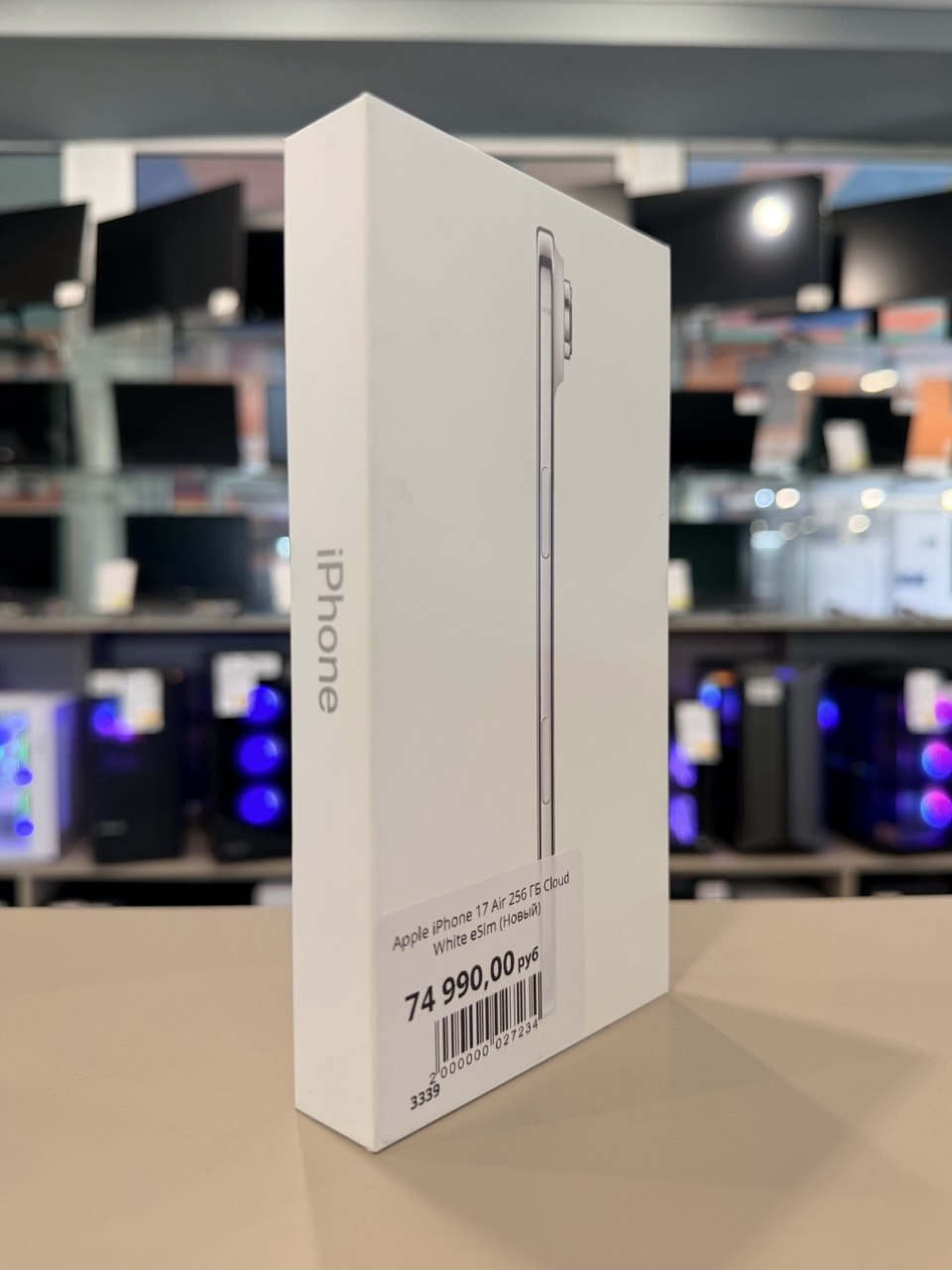 Apple iPhone 17 Air 256 ГБ Cloud White eSim (Новый)