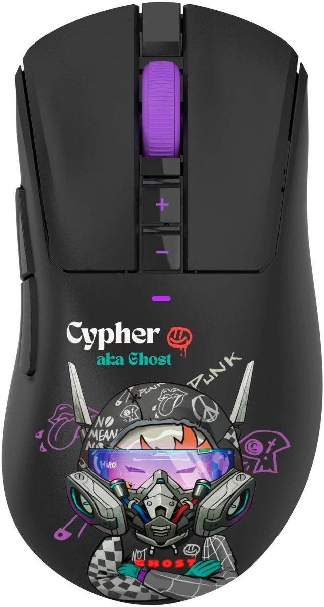 Мышь A4Tech (R73 ULTRA DUO CYPHER GHOST) Bloody R73 Ultra Duo черный/рисунок оптическая