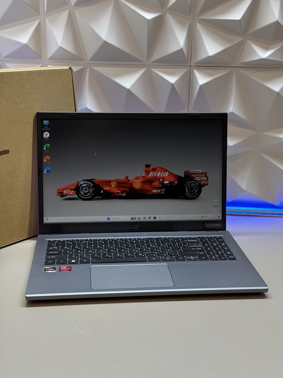 Ноутбук Acer Extensa 15 EX215-23-R0QS Ryzen 5 7520U/16Gb/SSD512Gb/610M/15.6"/IPS/FHD/W11H/grey