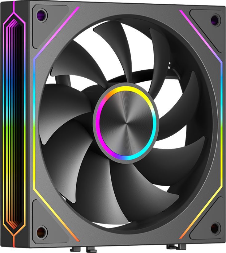 Вентилятор PcCooler (F3-T120BKAM1-GL) F3 T120 ARGB 120х120x25 черный 4-pin Ret
