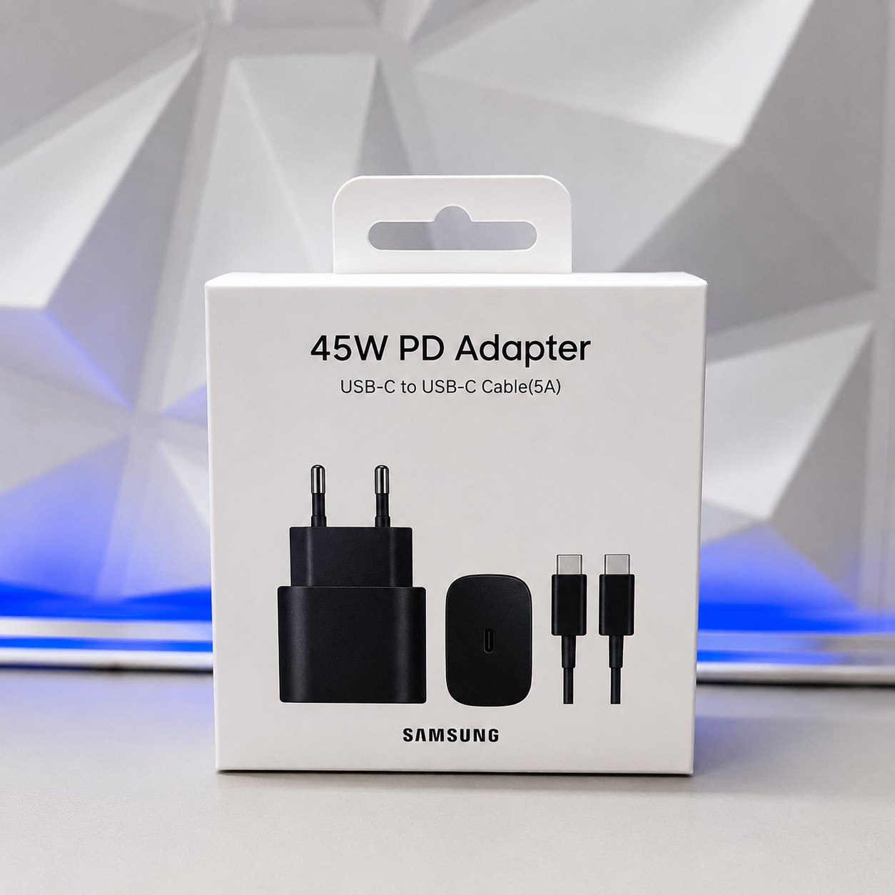 СЗУ Samsung TA845 PD Adapter Type-C to Type-C 45W Premium
