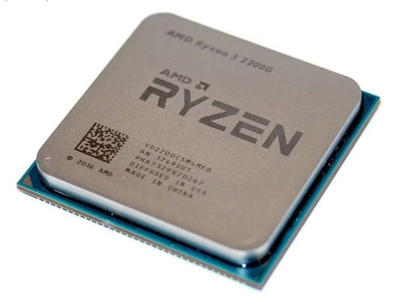 Процессор AMD Ryzen 3 2200G AM4 (YD2200C5M4MFB) (3.5GHz/Vega 8) OEM
