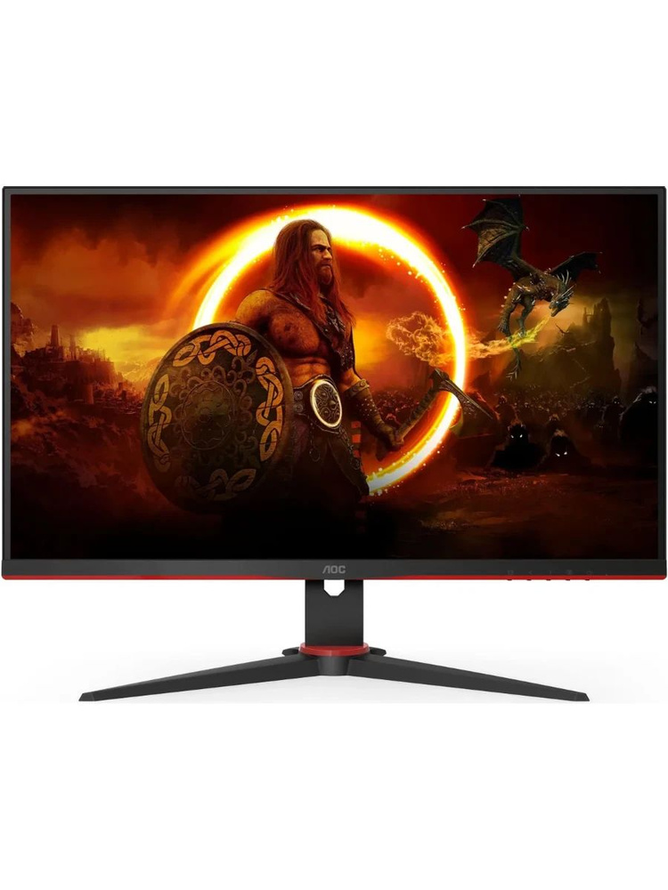 Монитор AOC 27" 27G2SPAE IPS FHD чер/кр 1ms HDMI DP VGA M/M 165Hz 250cd In