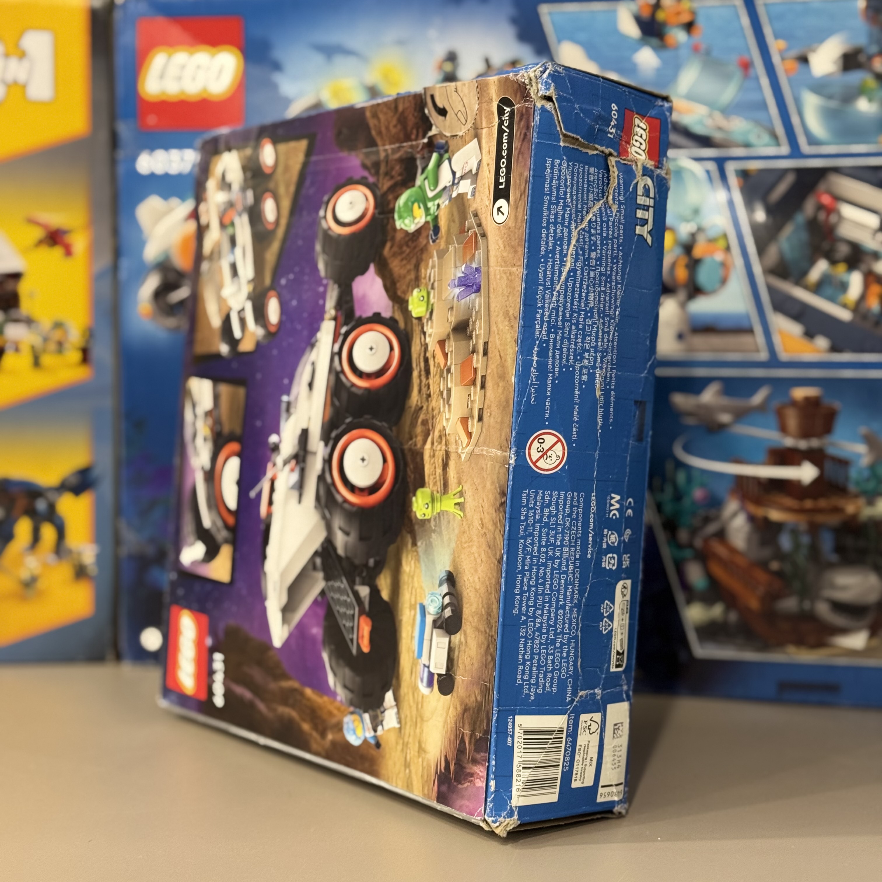 Конструктор Lego City Weltraum Space Explorer Rover and Alien Life, 60431