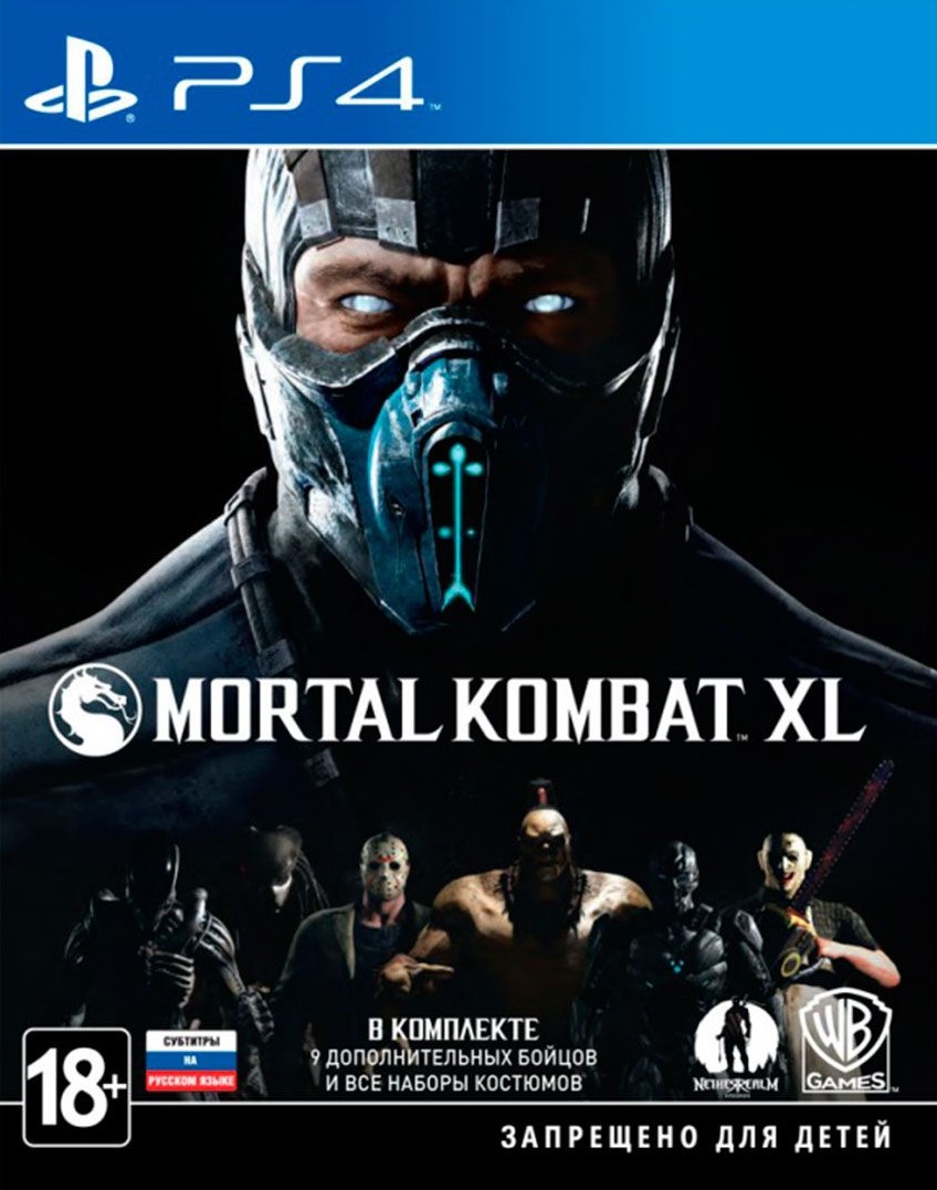 Игра для PS4 Mortal Kombat XL
