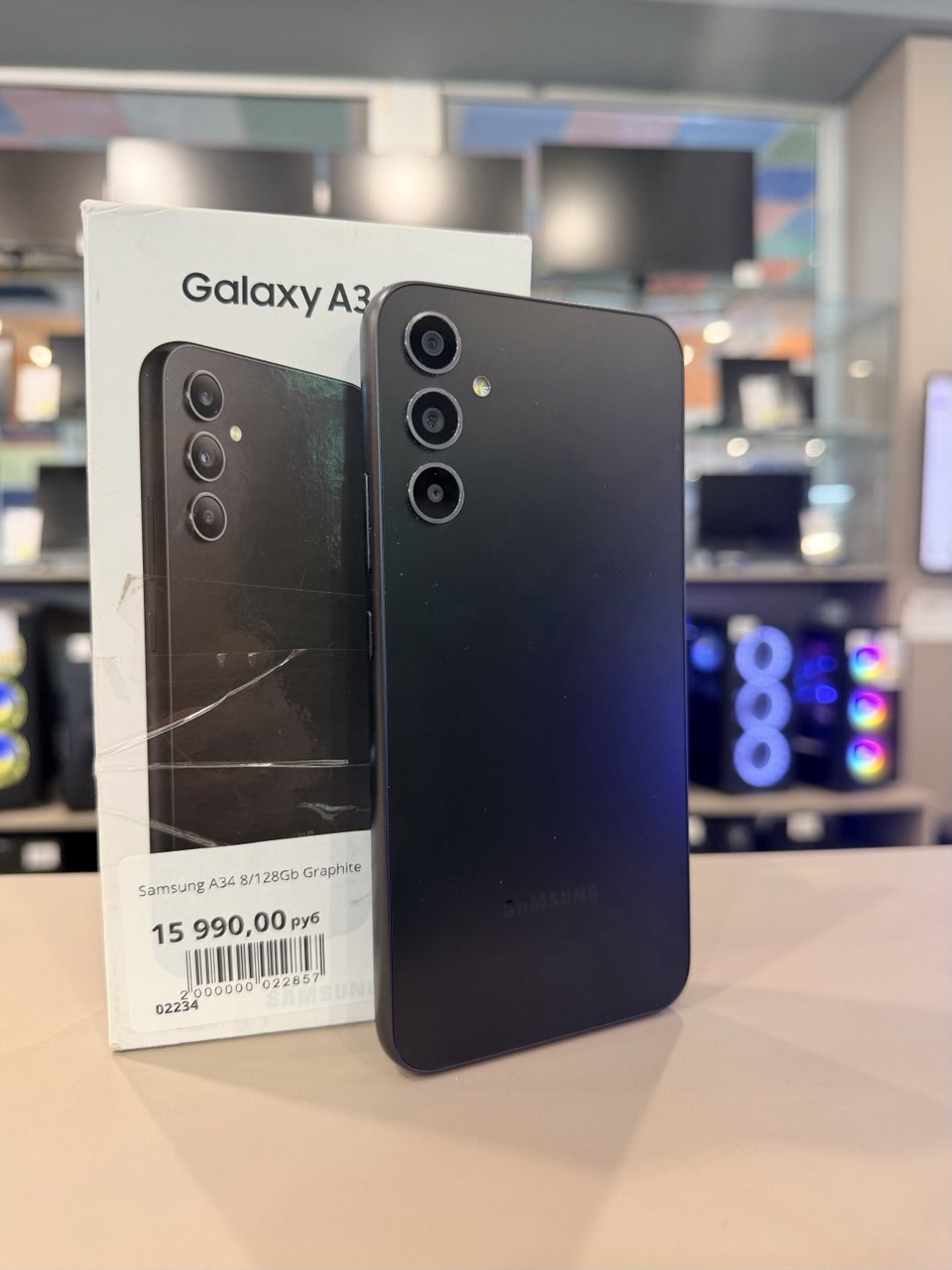 Samsung A34 8/128Gb Graphite