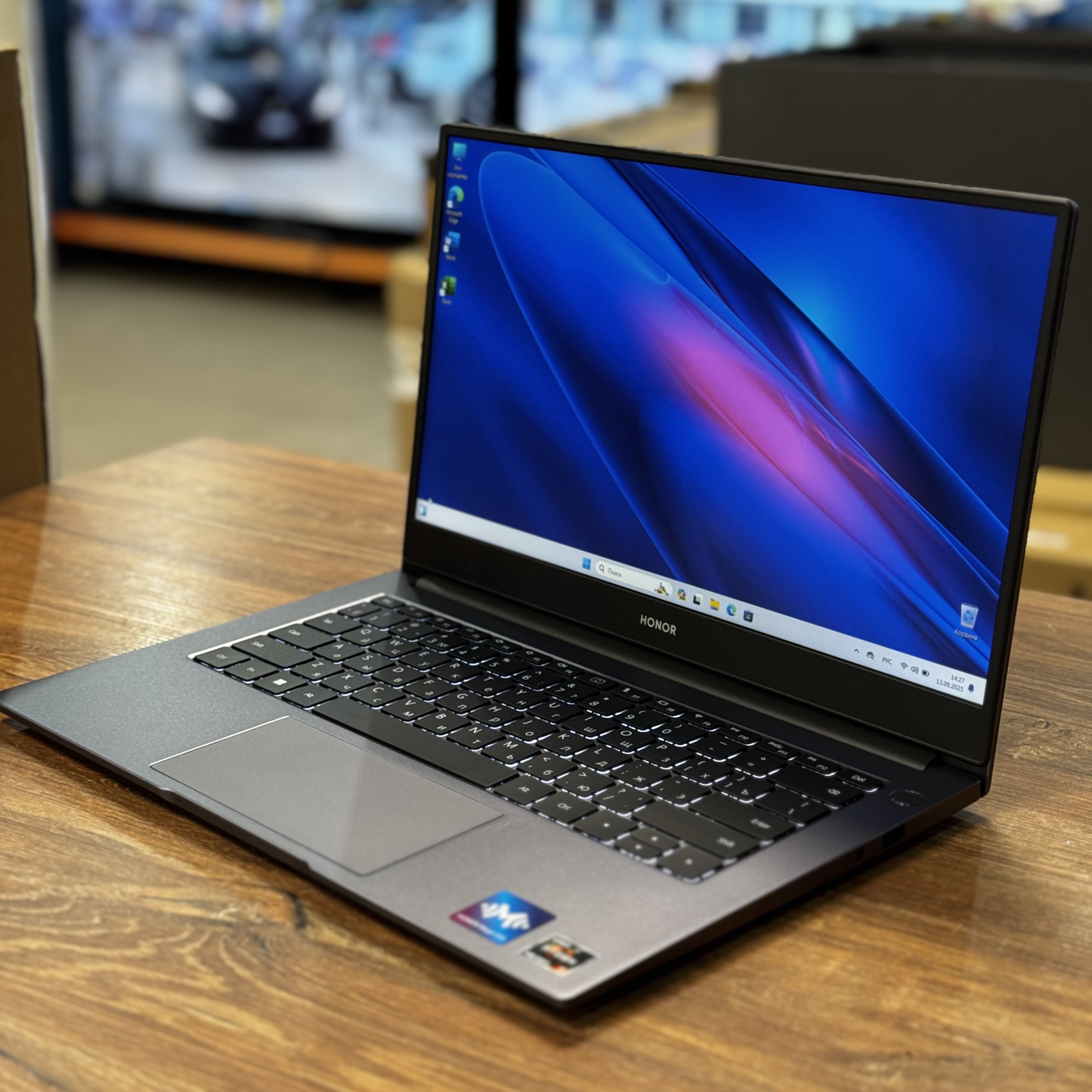 Ноутбук Honor MagicBook NMH-WDQ9HN Ryzen 5 5500U/8Gb/SSD512Gb/14"/IPS/FHD/DOS/grey