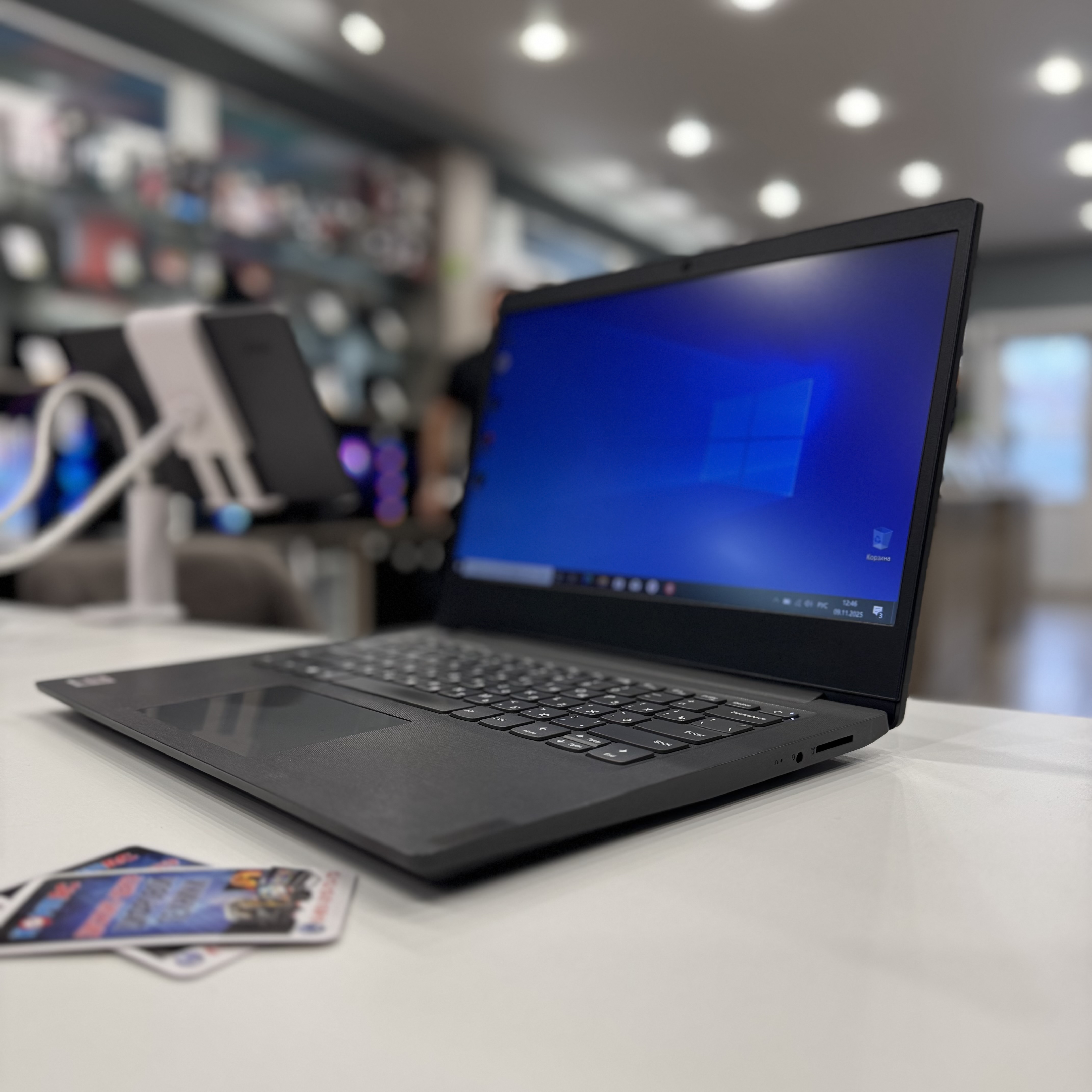 Ноутбук Lenovo v14 IIL Intel Core i5 1035G1/8Gb DDR4/SSD 128Gb/HDD 500Gb/Intel UHD/14" FHD/серый
