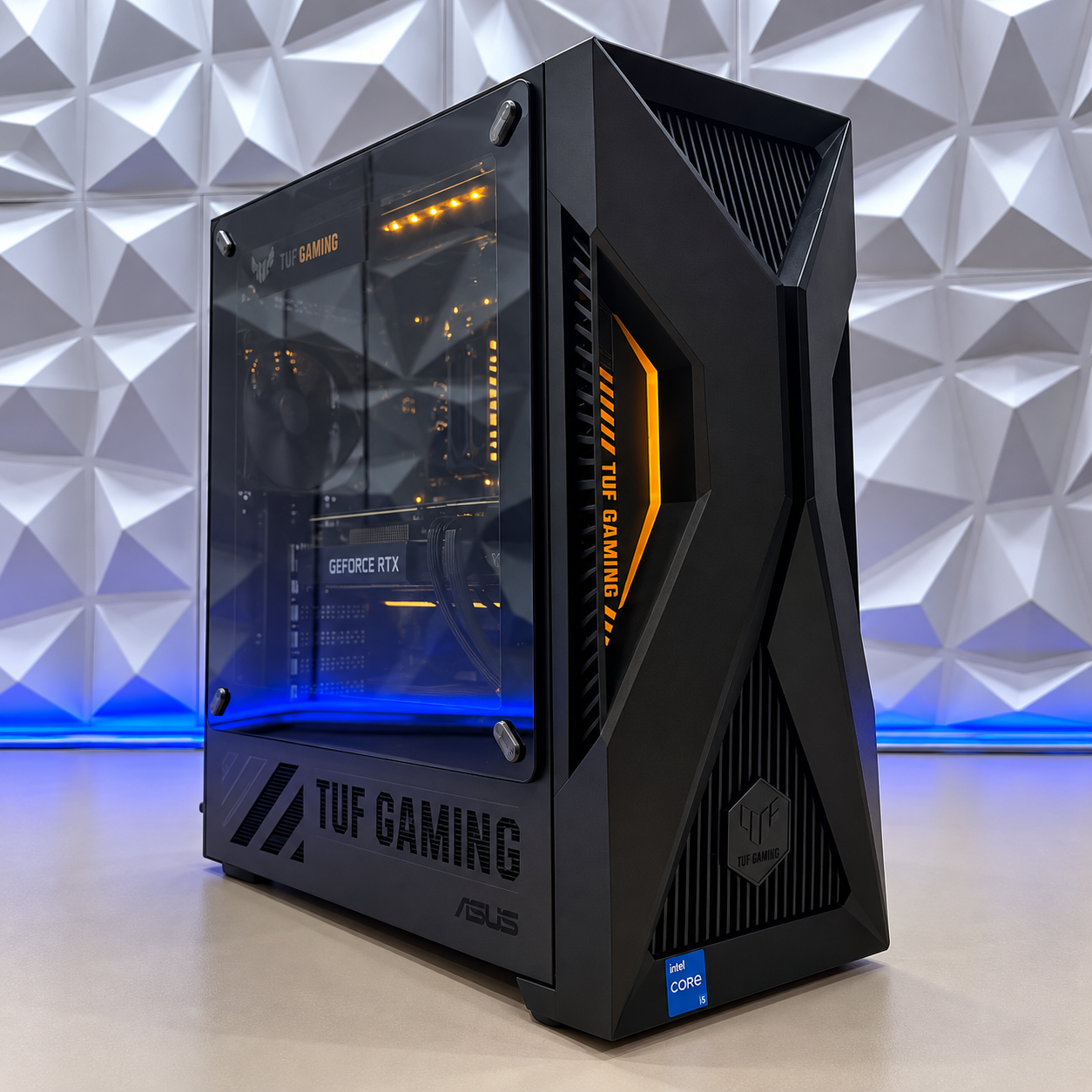 Игровой ПК Asus TUF T500MV i5-13420H/16Gb DDR5/RTX5060 8Gb/512Gb SSD