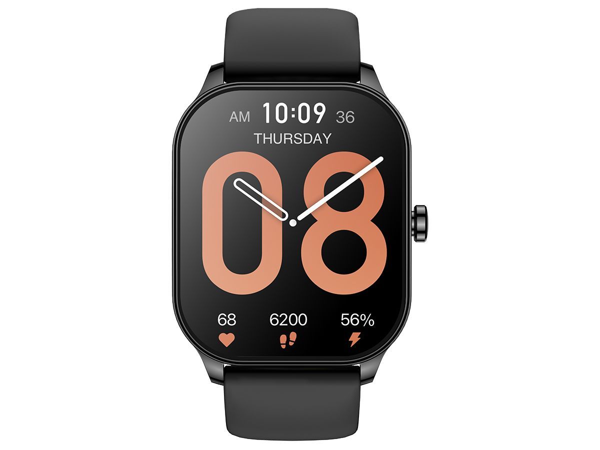 Смарт-часы Amazfit Pop 3S A2318 1.96" AMOLED черный (6972596107088)