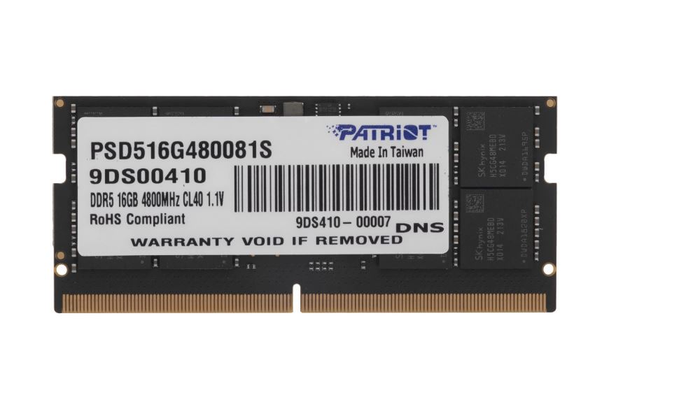 Оперативная память SO-DIMM Patriot DDR5 16Gb