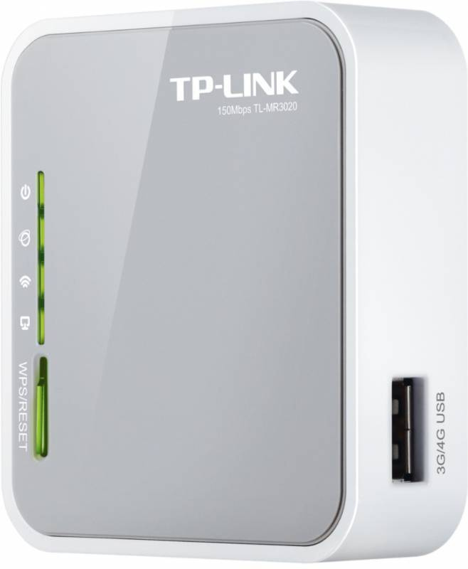 Роутер беспроводной TP-Link TL-MR3020 белый