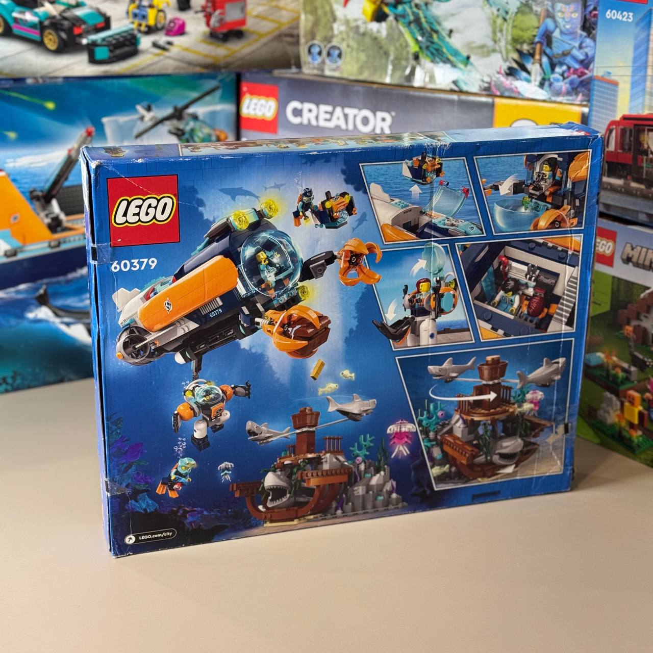 Конструктор Lego City Deep-Sea Explorer Submarine, 60379