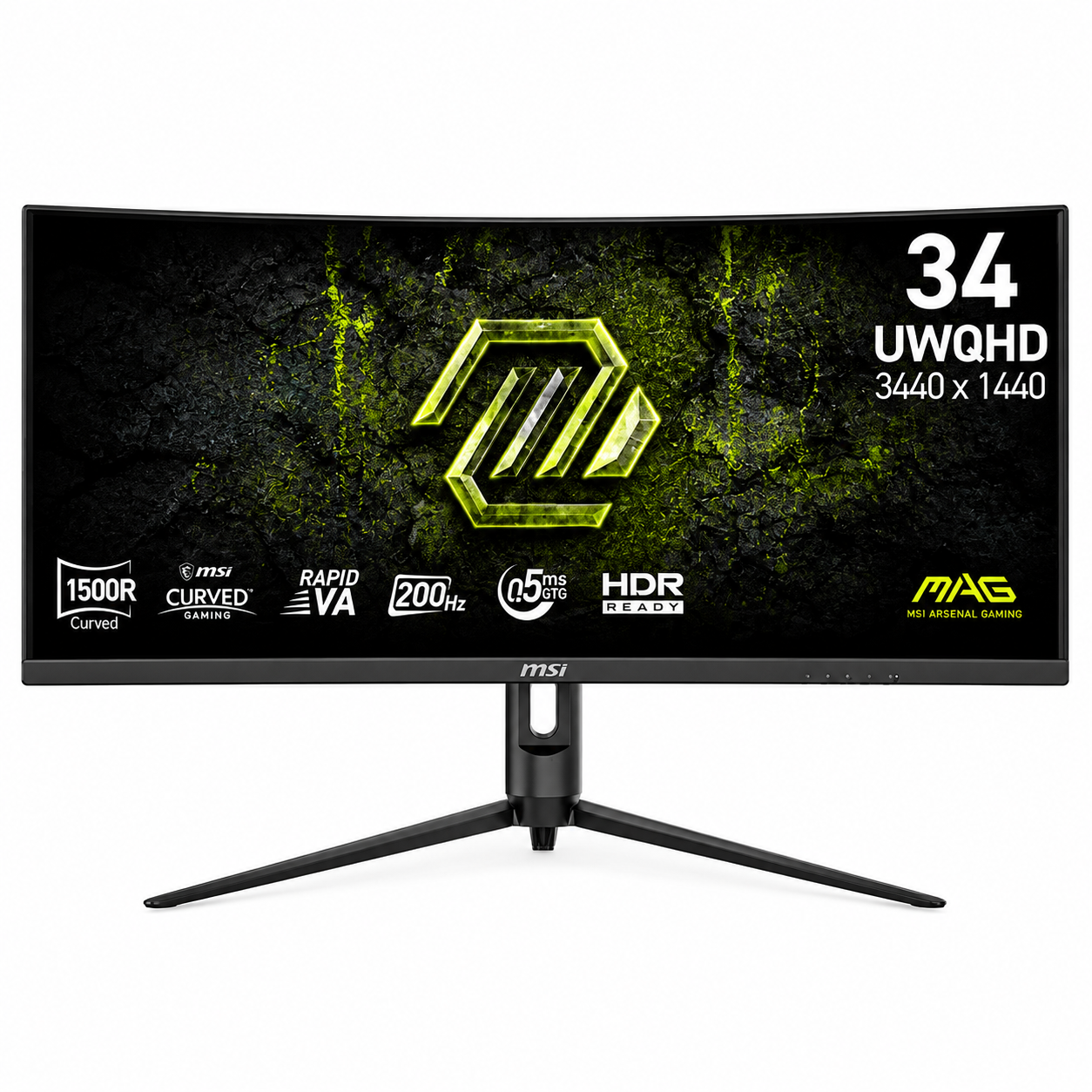 Монитор MSI MAG 34" 342CQRF E20 3440x1440 200Гц VA