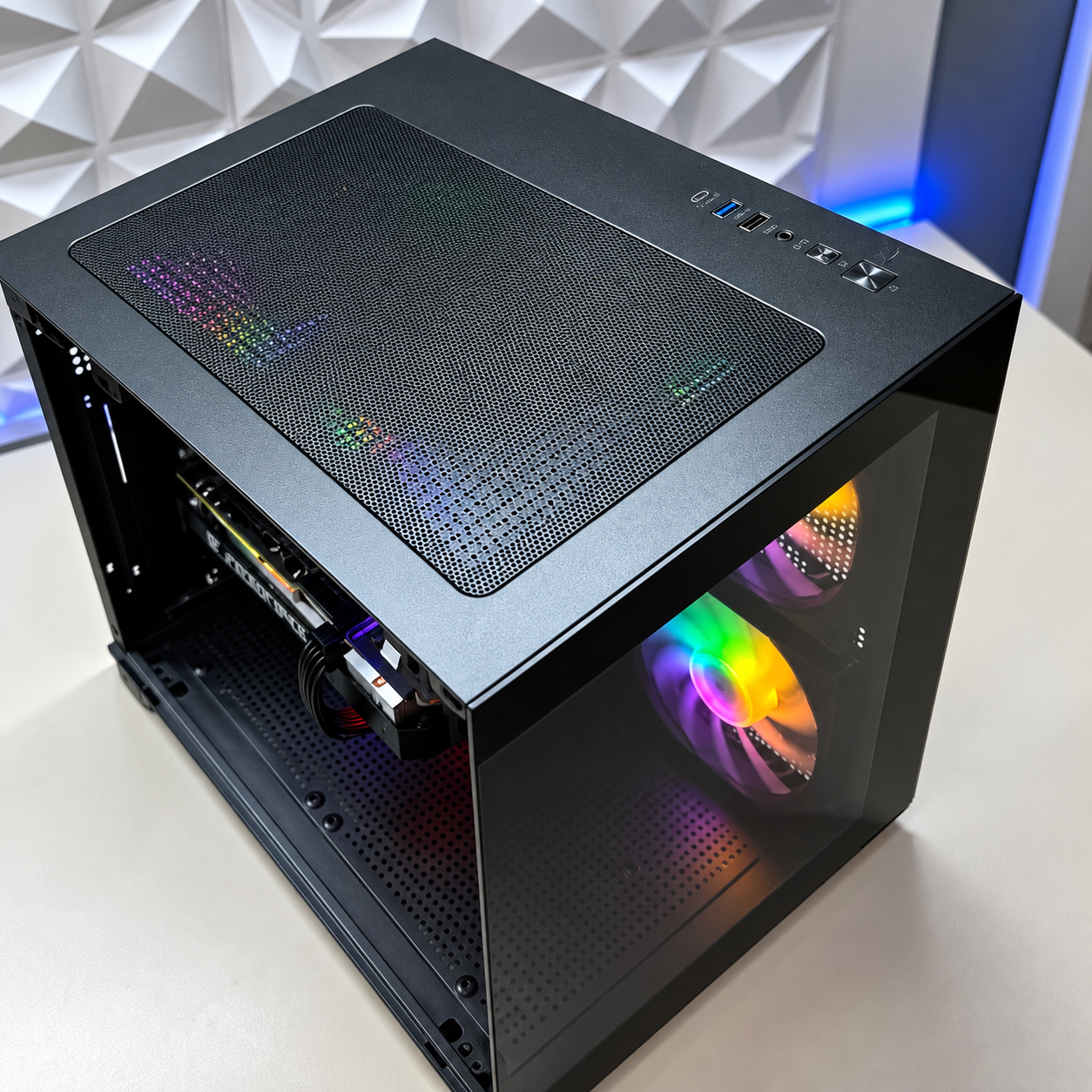 Игровой ПК i5-10400F/16Gb DDR4/RTX3050 8Gb/512Gb SSD/550W
