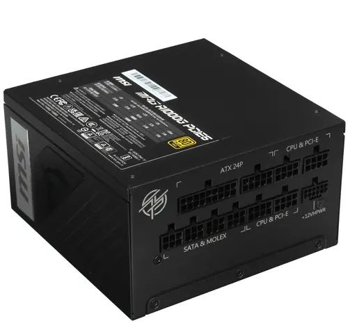 Блок питания MSI MPG A1000G PCIE5 [306-7ZP7C11-CE0] черный