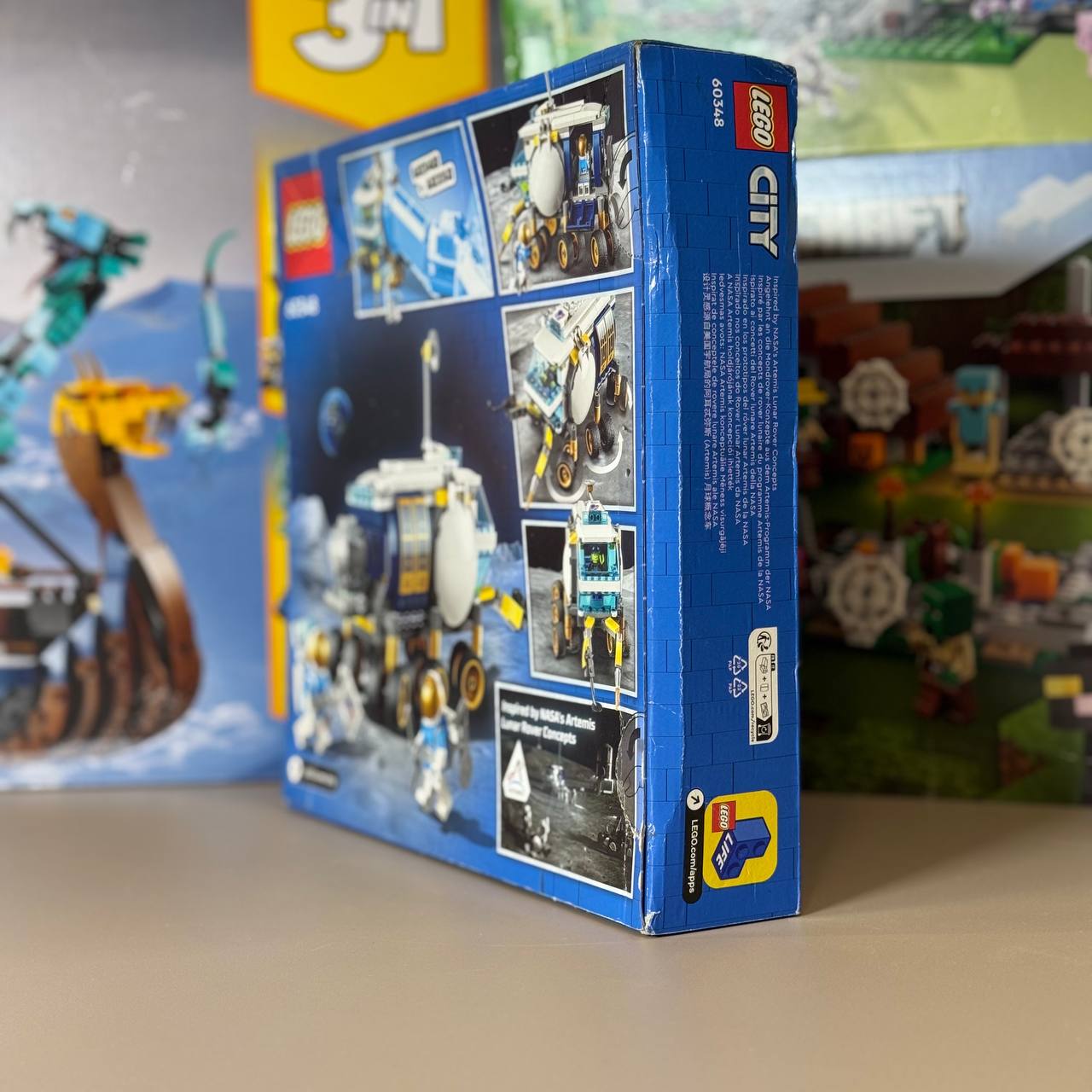 Конструктор Lego City Space Port Луноход, 6+, 60348