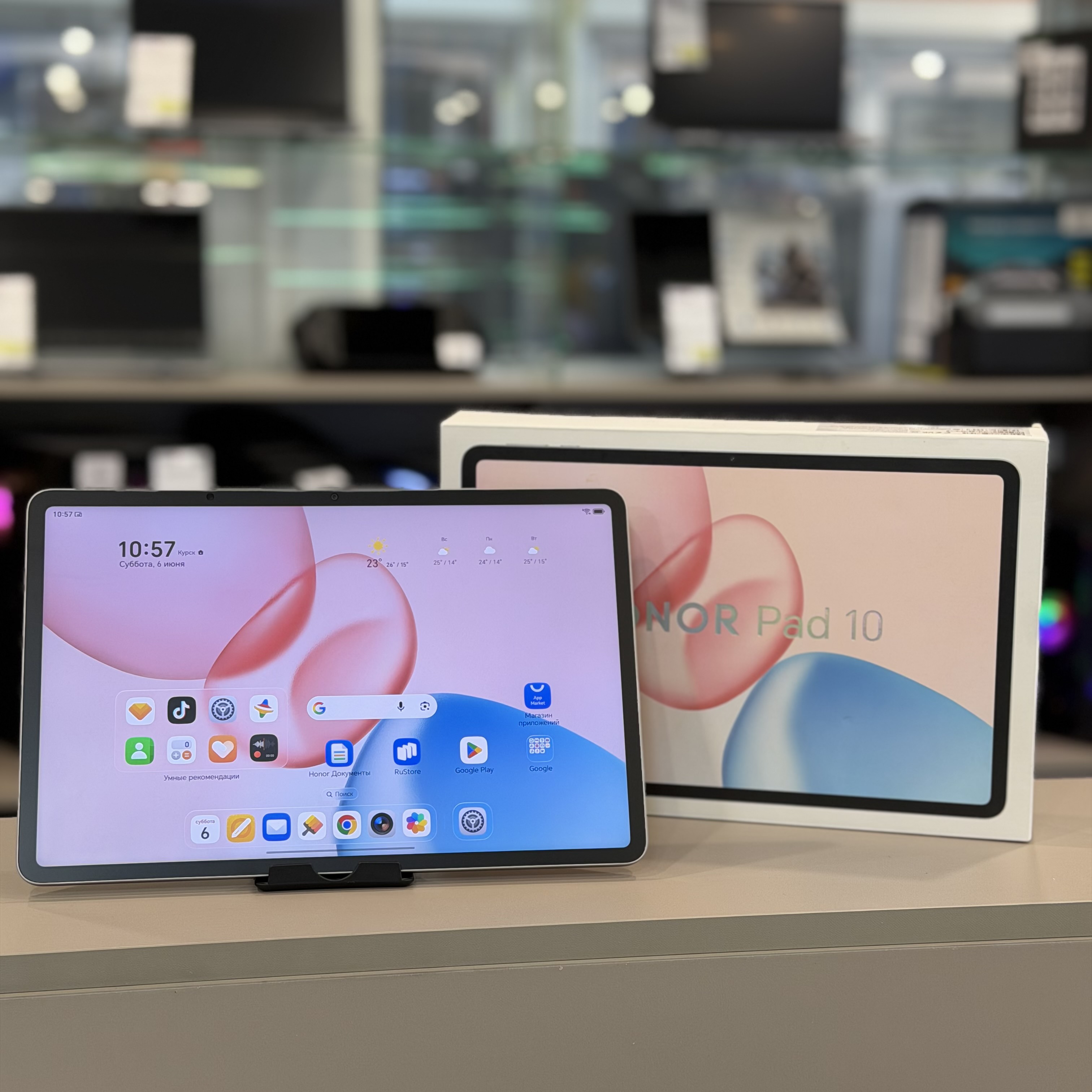Планшет Honor Pad 10 12.1" HEY3-W00 8/256Gb Wi-Fi, 2560 x 1600, 120Гц