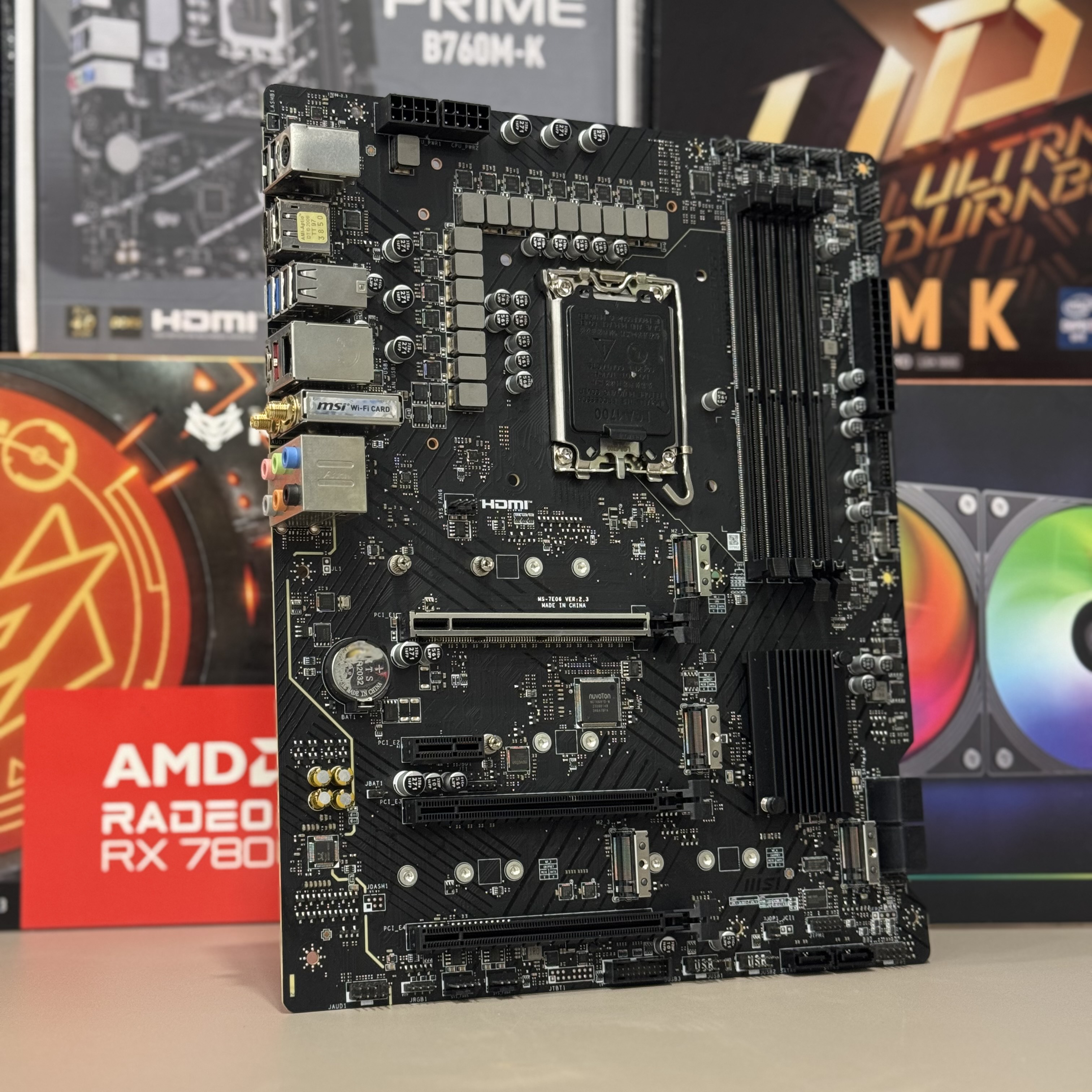 Материнская плата LGA1700 MSI PRO Z790-A WIFI