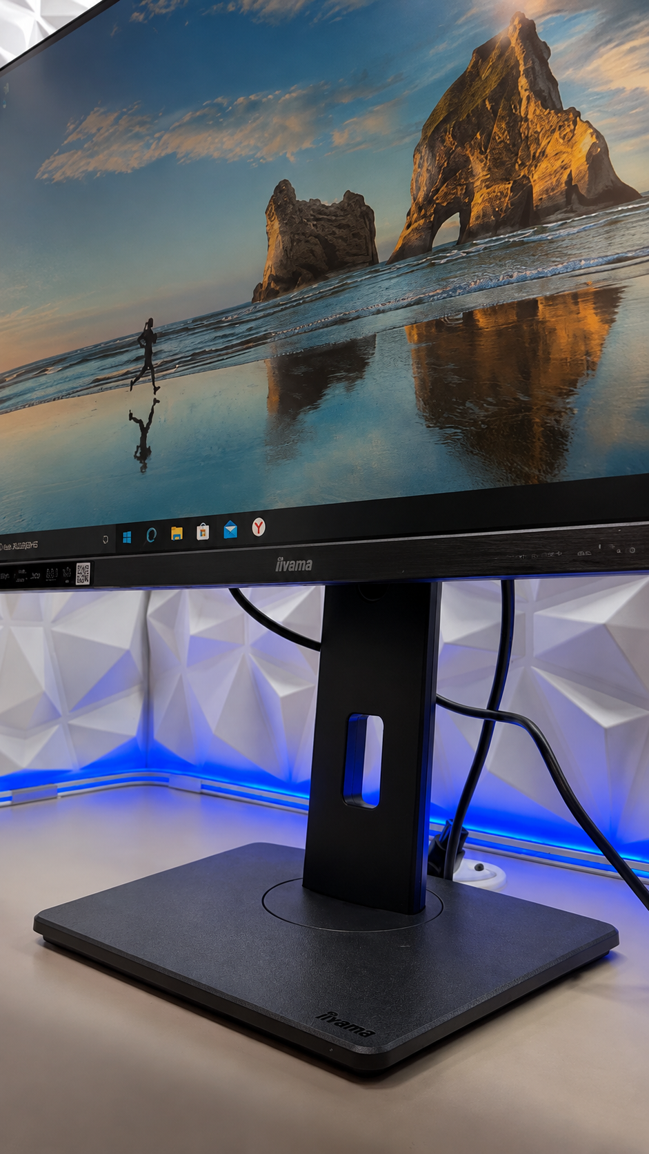 Монитор Iiyama 27" XUB2797QSU-B2 IPS 2K чер HDMI DP USB M/M HAS Piv 100Hz 300cd In