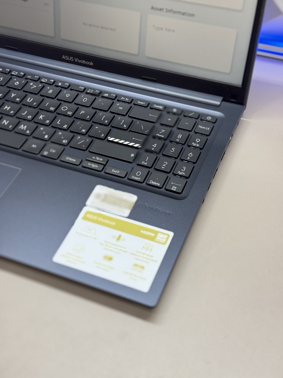 Ноутбук Asus VivoBook X1502VA-BQ443 i5 13420H/16Gb/SSD512Gb/15.6"