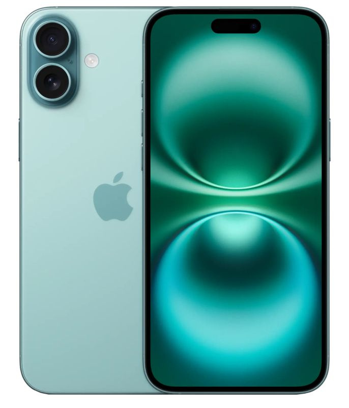Apple iPhone 16 256 ГБ Teal (Новый)