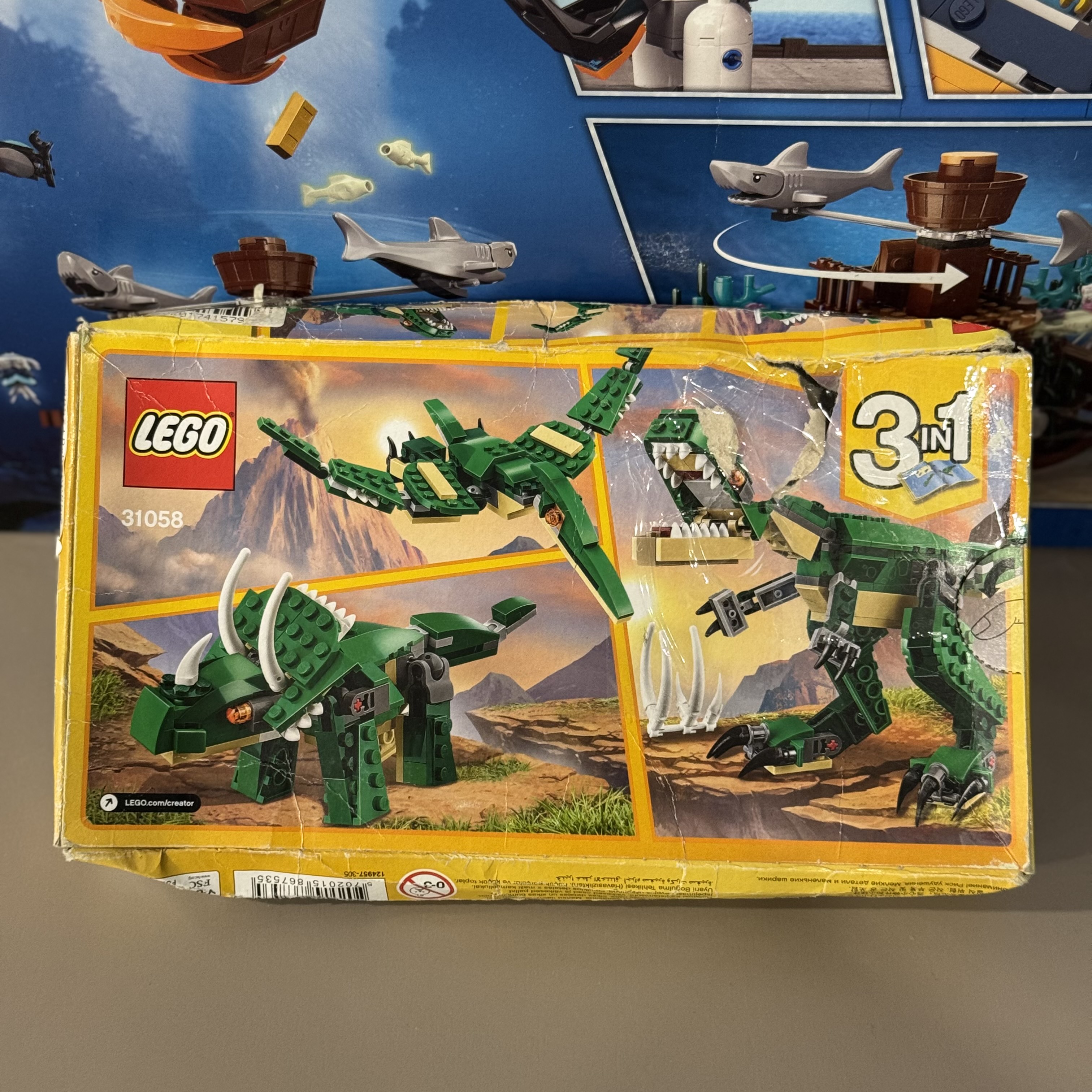 Конструктор Lego Creator Грозный динозавр 31058, 7-12 лет