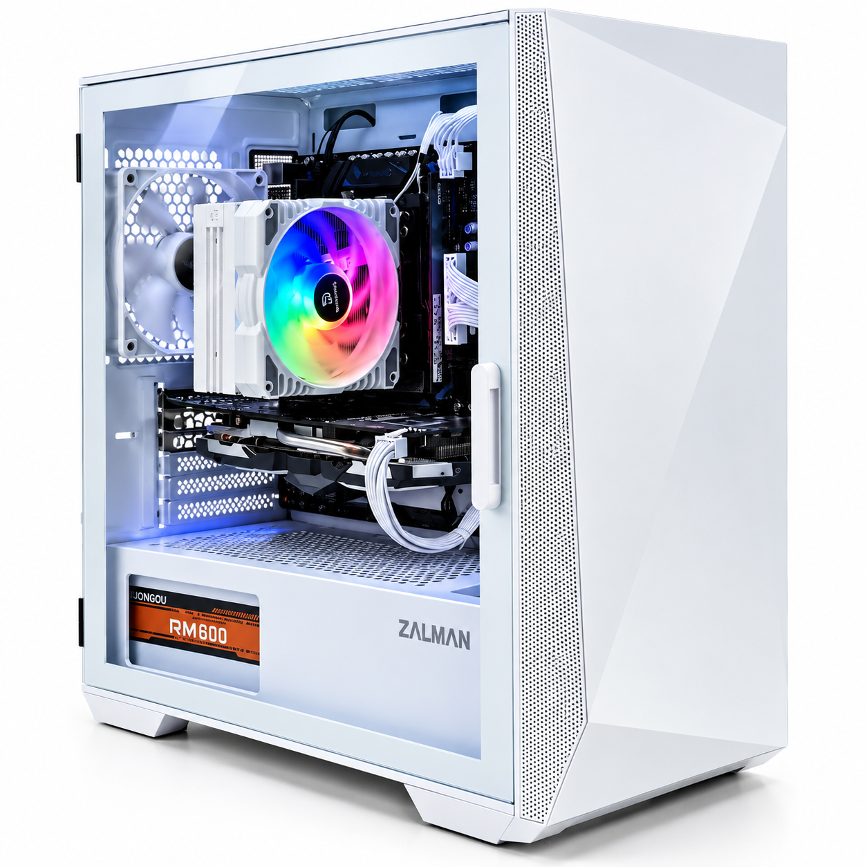 Игровой ПК Xeon E5-2650v3/RX570 8Gb/16Gb DDR4/512Gb SSD/600W