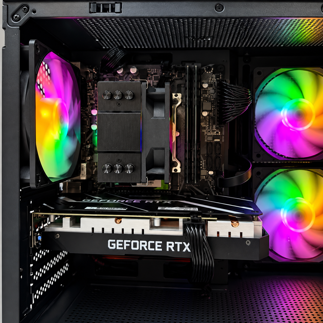 Игровой ПК i5-10400F/16Gb DDR4/RTX3050 8Gb/512Gb SSD/550W
