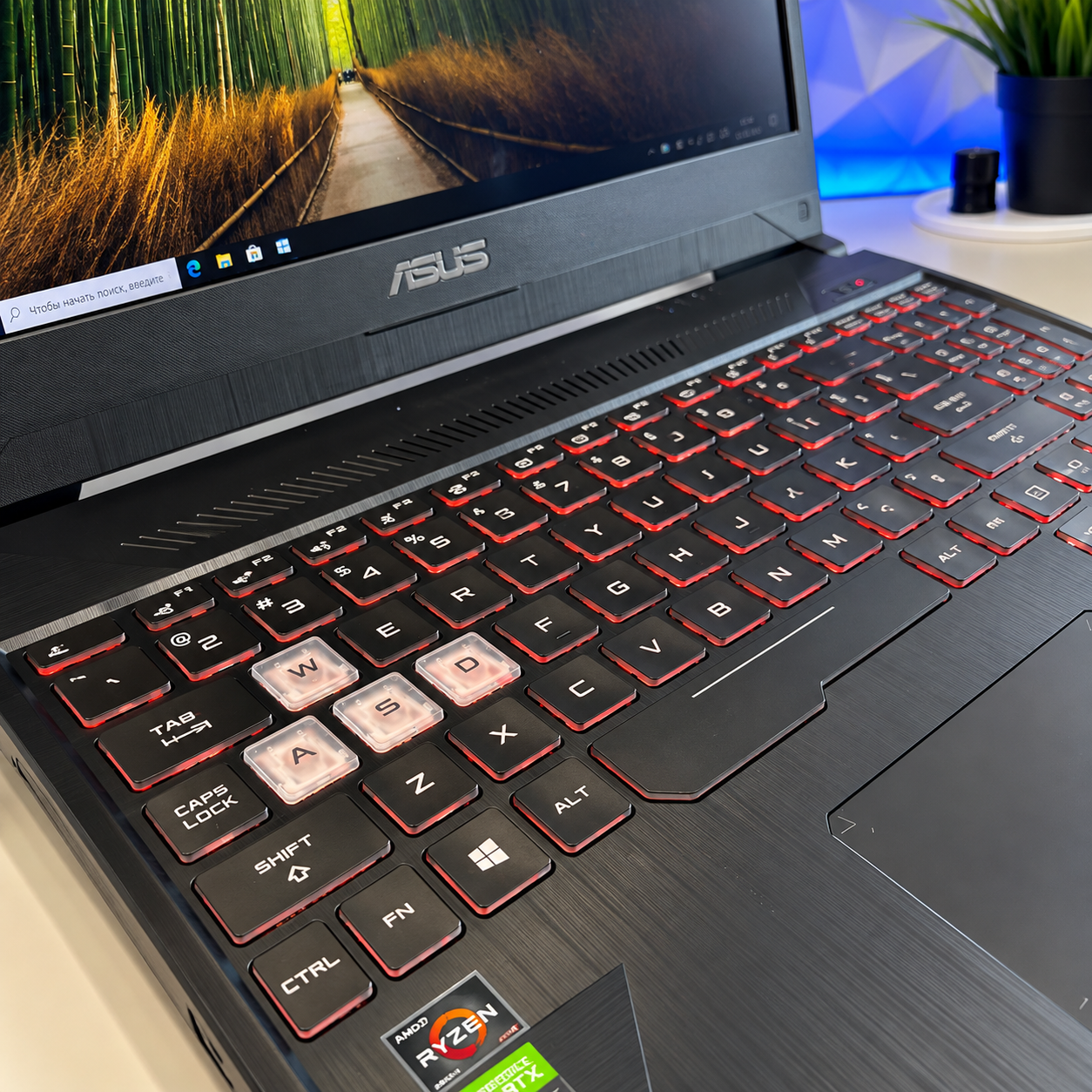 Ноутбук Asus TUF Gaming FX95D R7-3750H/ 16Gb DDR4/ RTX2060 6Gb/ 512Gb SSD/ 15.6"