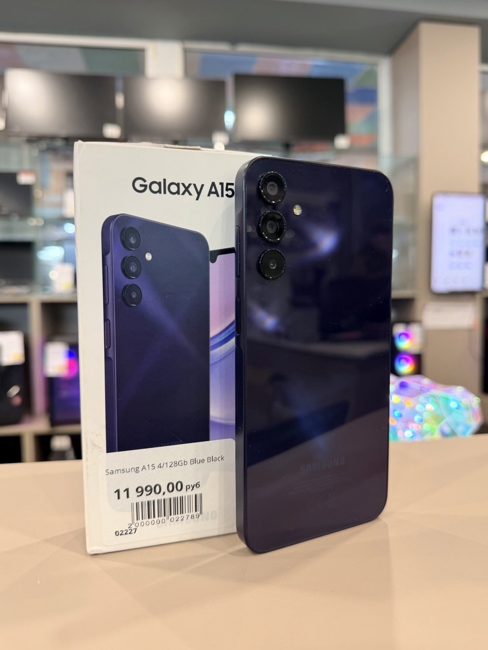 Samsung A15 4/128Gb Blue Black