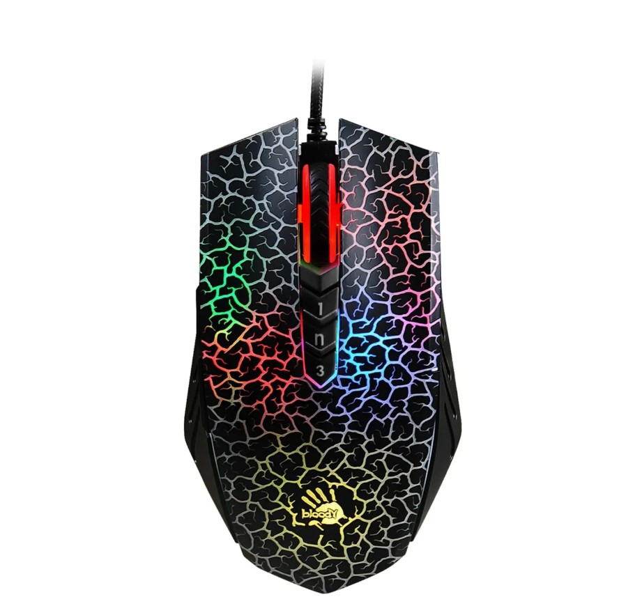 Мышь A4Tech Bloody A70A черный оптич. 6200dpi USB 7but (A70 ACTIVATED)