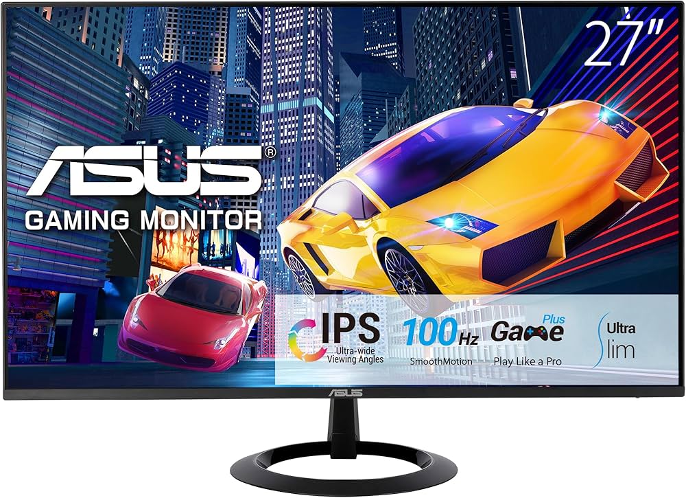 Монитор Asus 27" VZ27EHF-W IPS FHD чер HDMI 100Hz 250cd Ex