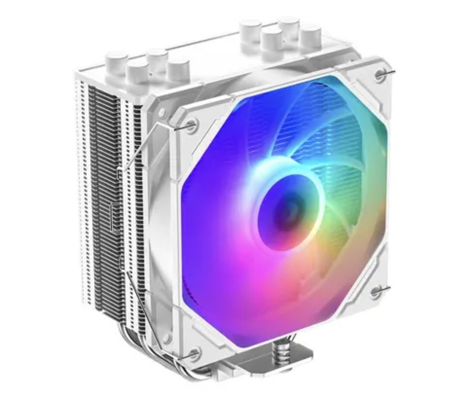 Устройство охлаждения(кулер) ID-Cooling SE-224-XTS Soc-AM5/AM4/1151/1200/2066/1700 белый 4-pin 16-29