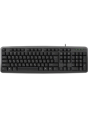 Клавиатура проводная Defender HB-420, USB, черный