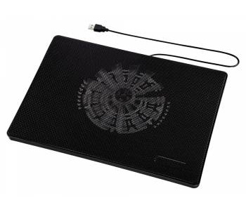 Подставка для ноутбука Hama Slim (00053067) 15.6"335x236x30мм 33дБ 1x 160мм FAN 518г пластик черный