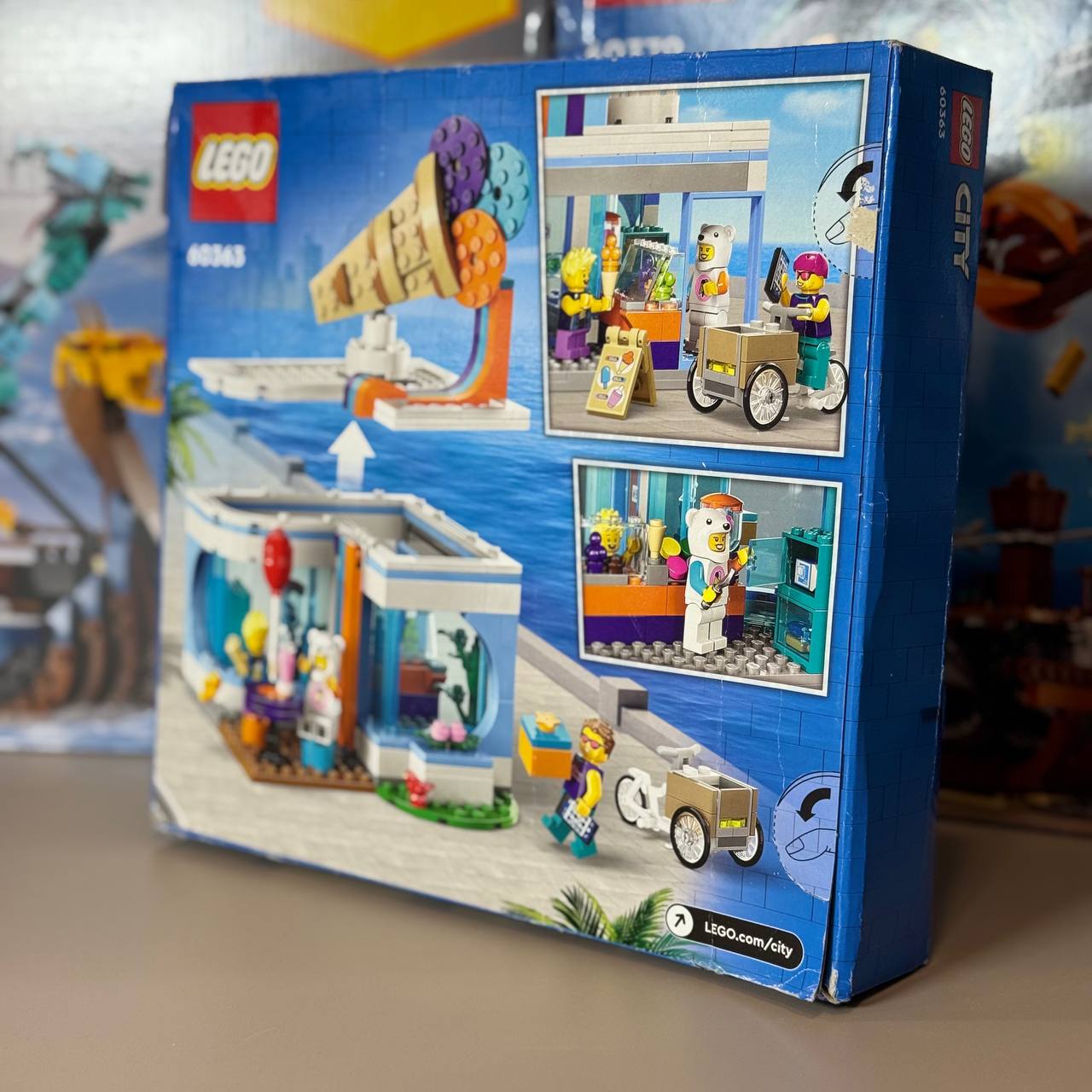 Конструктор Lego City Ice-Cream Shop 296, 6+, 60363