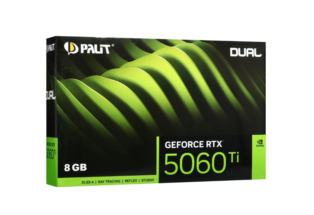 Видеокарта Palit Dual RTX5060Ti 8Gb (Новая)