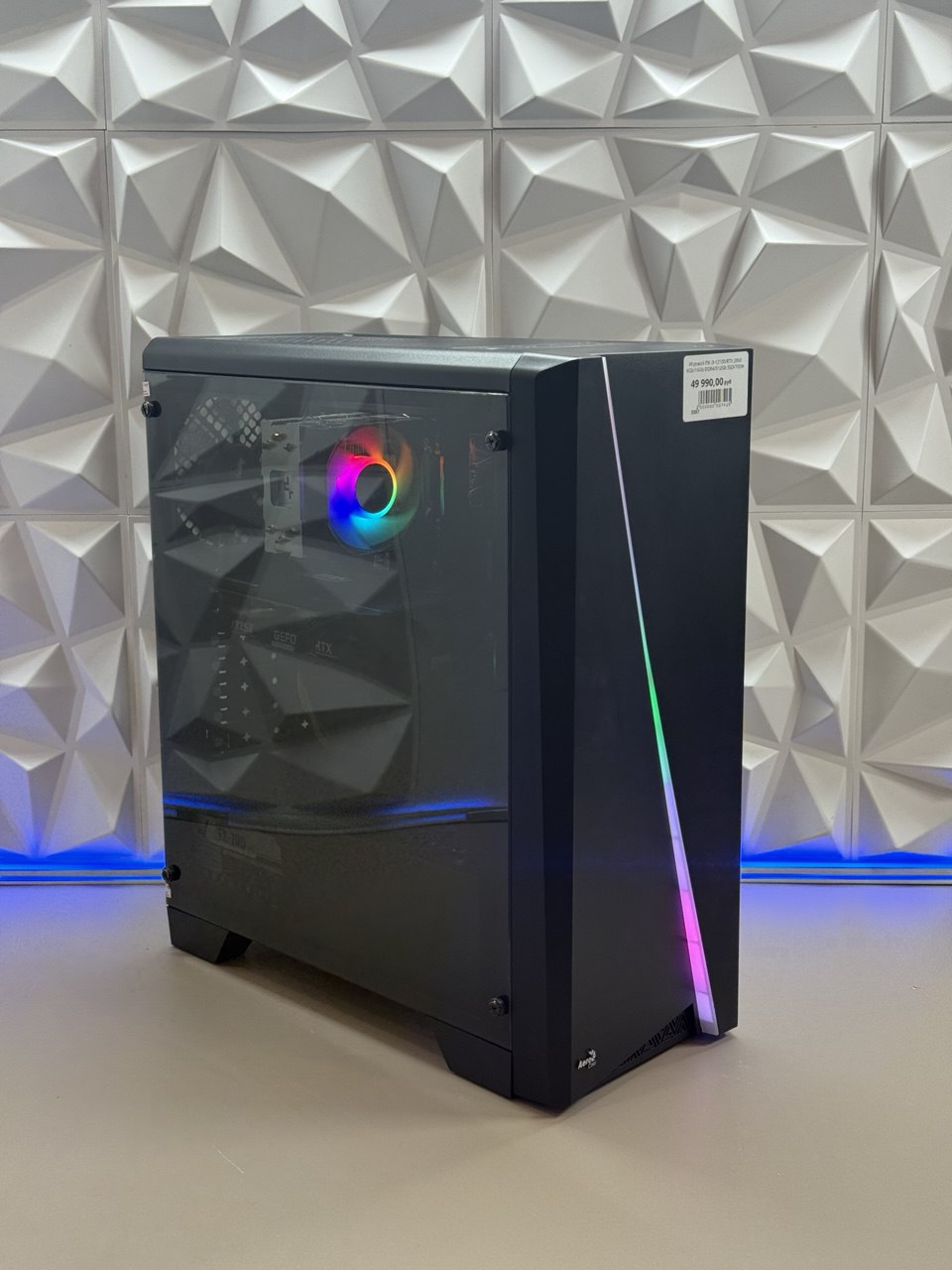 Игровой ПК i3-12100/RTX 2060 6Gb/16Gb DDR4/512Gb SSD/700W