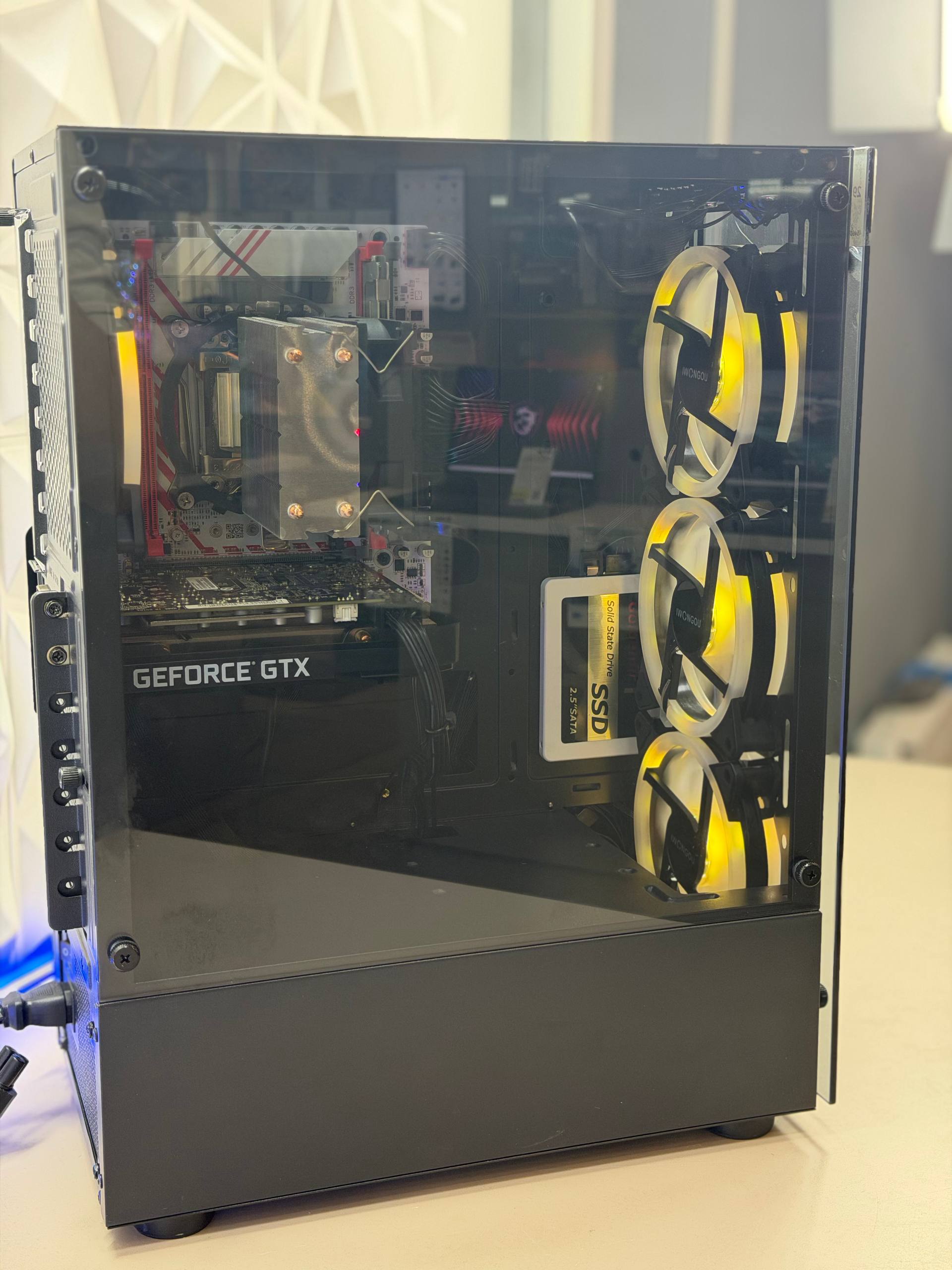 Системный блок Xeon E5-2673 v3/32Gb DDR3/GTX1660 Super/512Gb SSD/650W