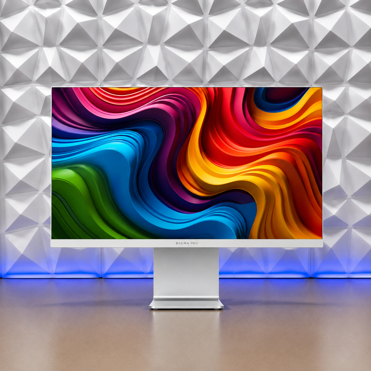Монитор Digma Pro 27" Art M IPS 5K сереб 5ms HDMI DP USB M/M 60Hz 500cd Ex