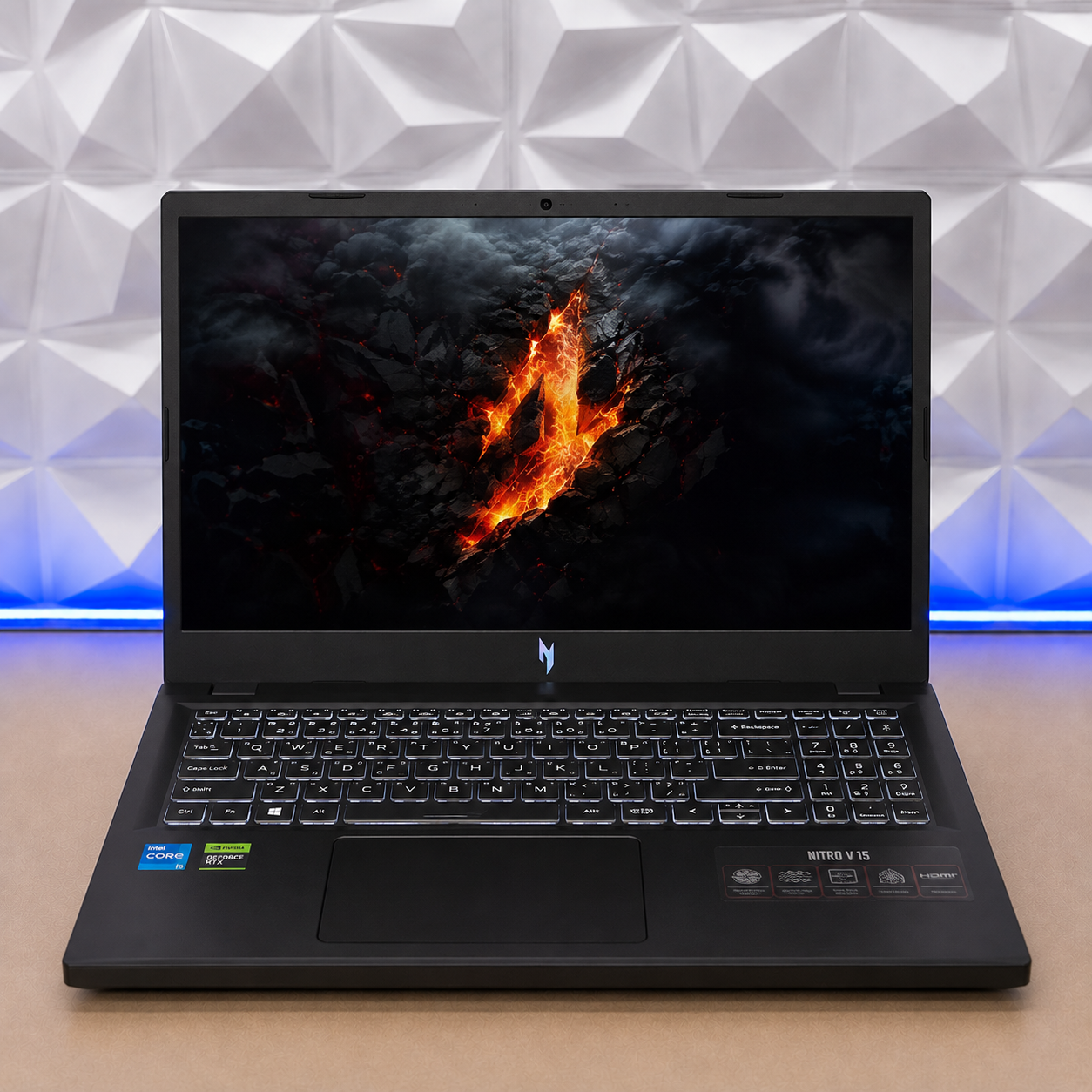 Ноутбук Acer Nitro V15 ANV15-52-57BB i5-13420H/16Gb DDR5/RTX5050 6Gb/512Gb SSD/15.6''