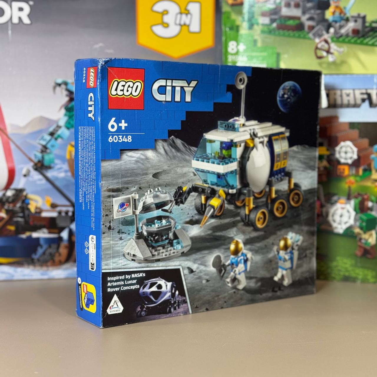 Конструктор Lego City Space Port Луноход, 6+, 60348