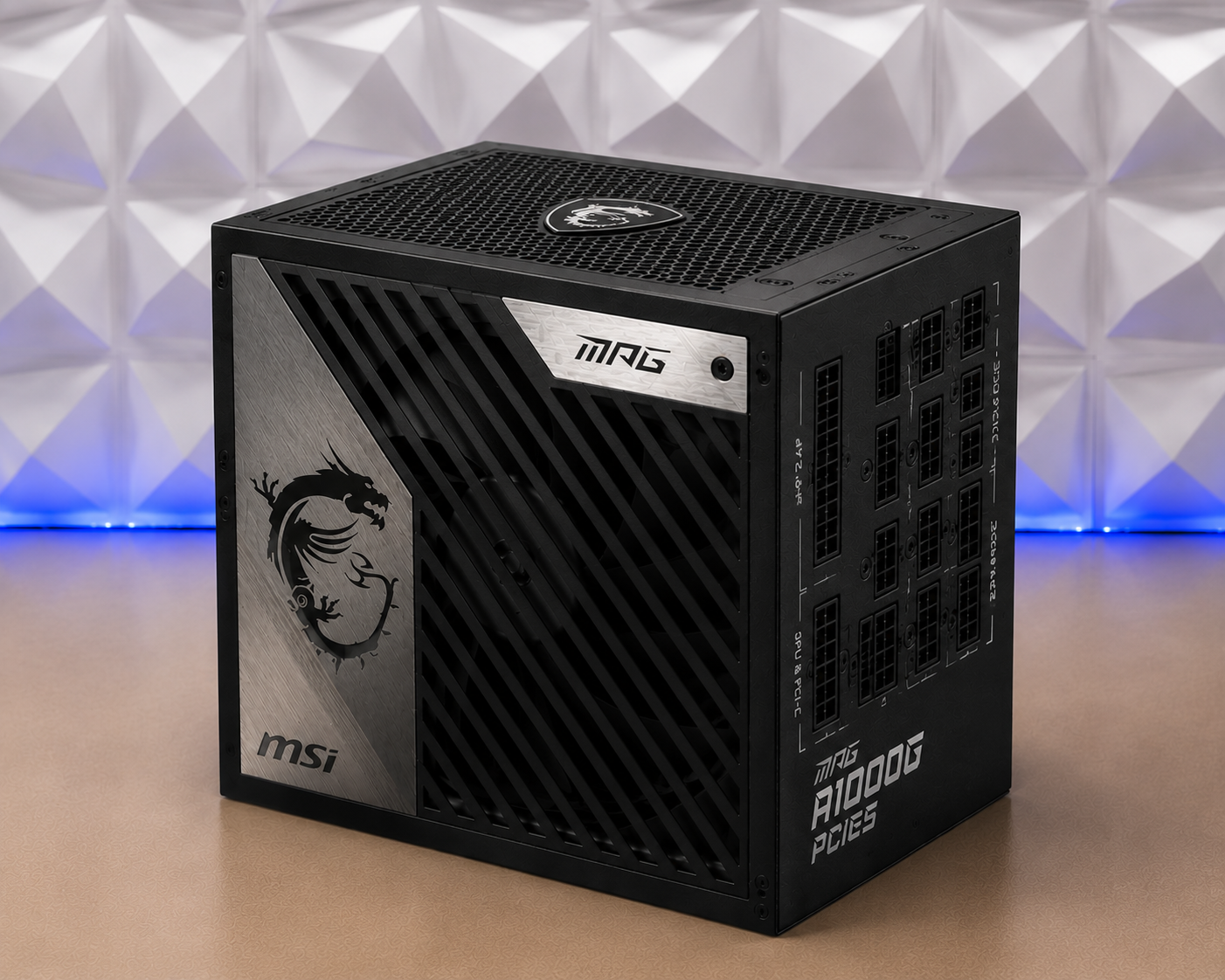 Блок питания MSI MPG A1000G PCIE5 [306-7ZP7C11-CE0] черный (Новый)