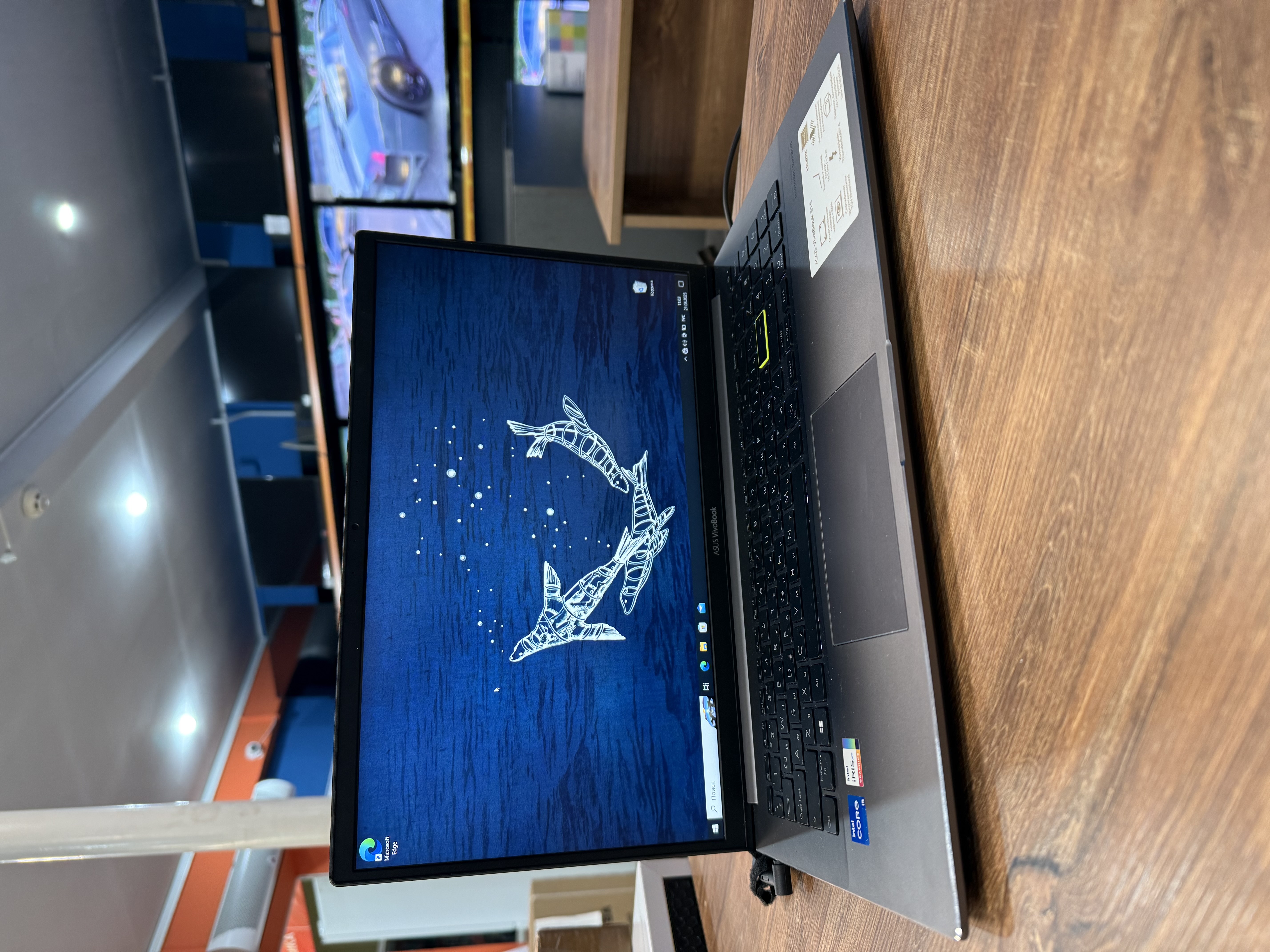 Ноутбук Asus VivoBook S533EA-BN240 i5 1135G7/8Gb/SSD512Gb/15.6"/IPS/FHD/noOS/черный