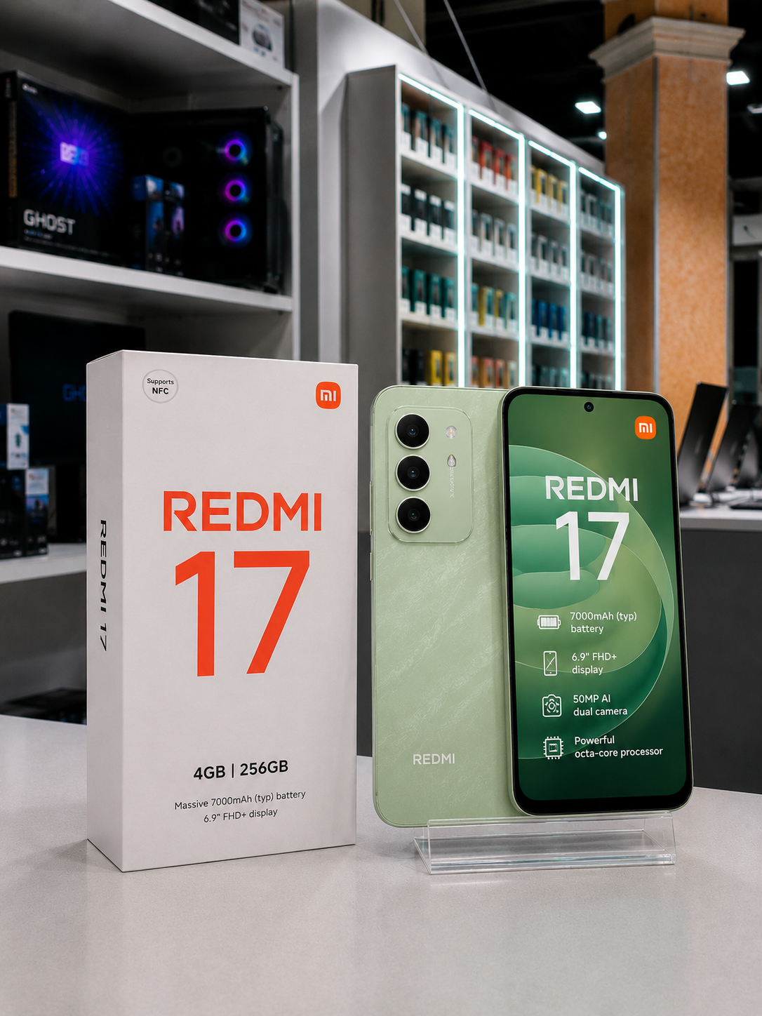 Xiaomi Redmi 17 4/256 Green (Новый)